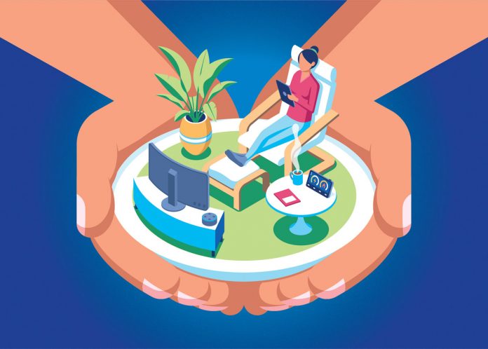 Isometric editorial illustration by Coen Pohl.