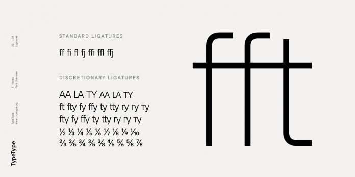 TT Hoves font family from TypeType
