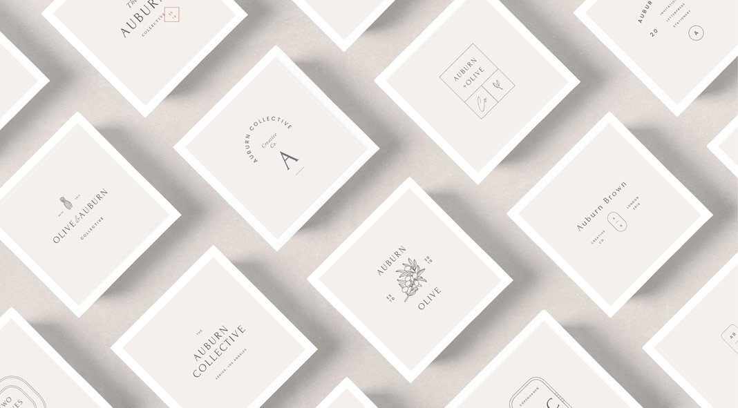 40 fully customizable logo templates from Studio Standard.