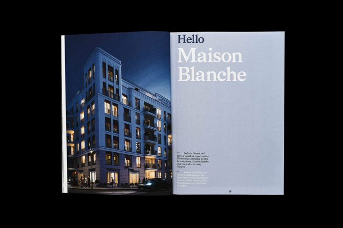 Maison Blanche branding and editorial design by OCIO Studio