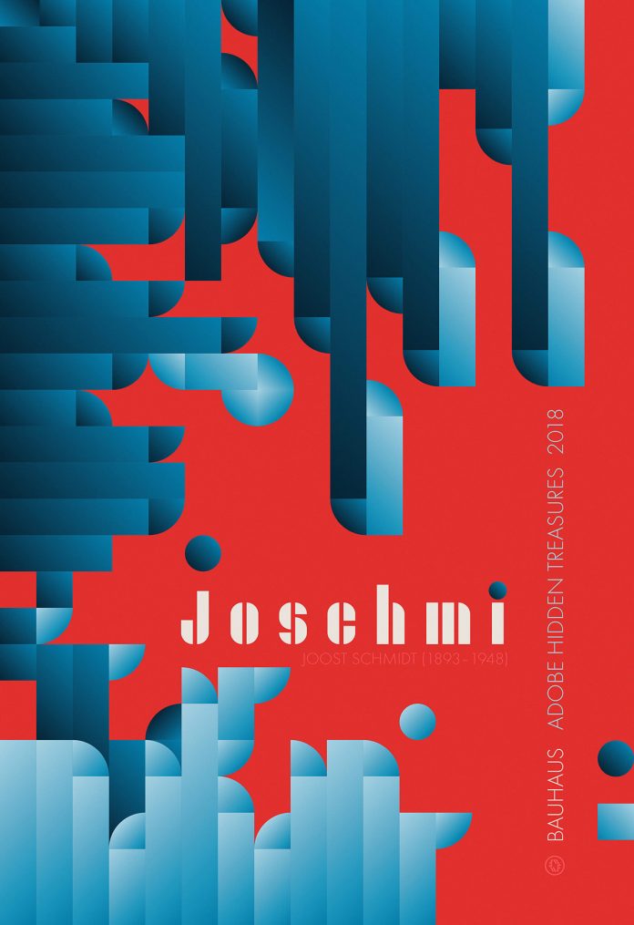 A tribute to Bauhaus - Adobe Hidden Treasures poster by W. Flemming