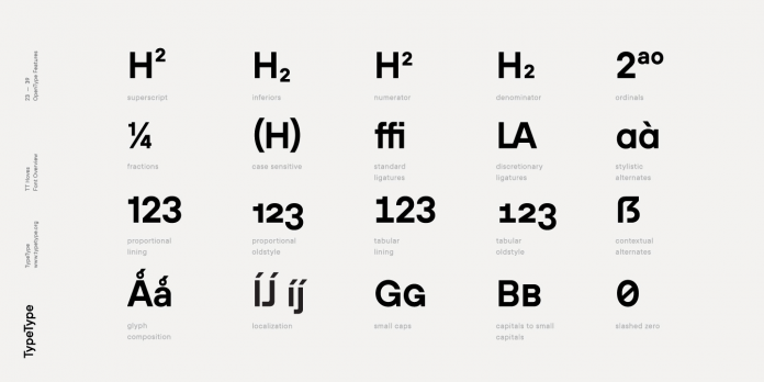 TT Hoves font family from TypeType