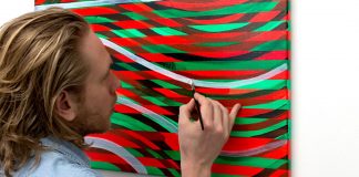Expect Nothing, Appreciate Everything—abstract paintings by Daan Roukens