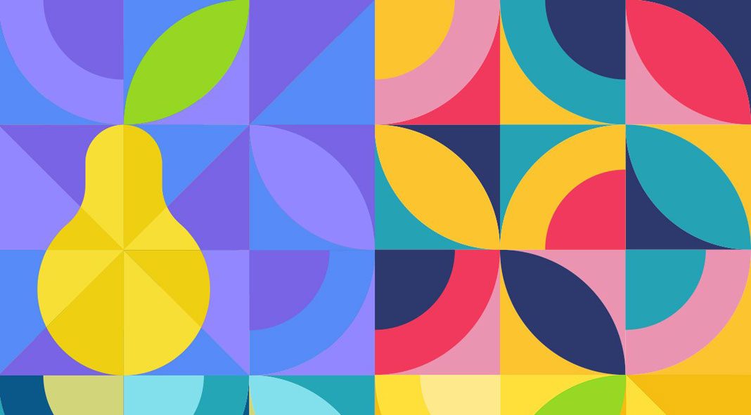 Organic Squares Patterns: 30 seamless vector graphics