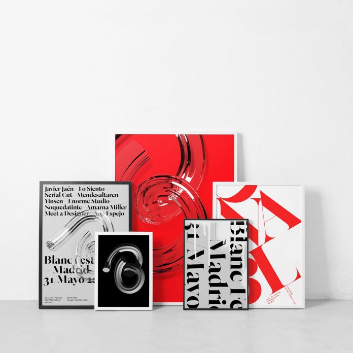 Blanc Festival 19 Identity by Stupendous Studio