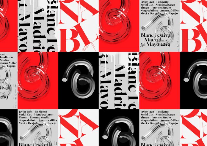 Blanc Festival 19 Identity by Stupendous Studio