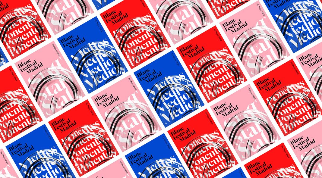 Blanc Festival 19 Identity by Stupendous Studio