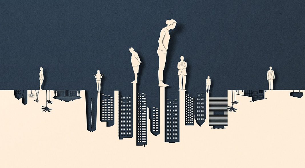 Illustrations by Eiko Ojala based on the topic of Climate Changed