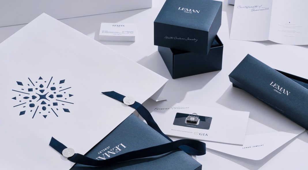 Leman Jewelry rebranding by M — N Associates.