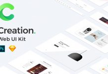 The Creation Web UI kit