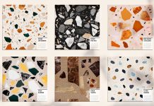12 terrazzo seamless patterns.