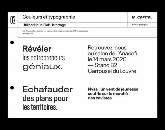 M Capital—graphic design and branding by studio Brand Brothers.