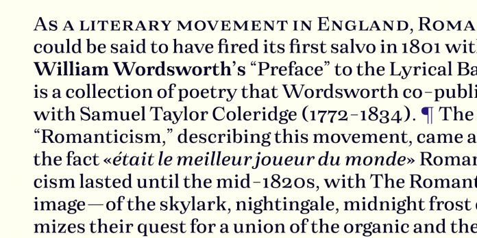 The Morison font family by foundry Fenotype.