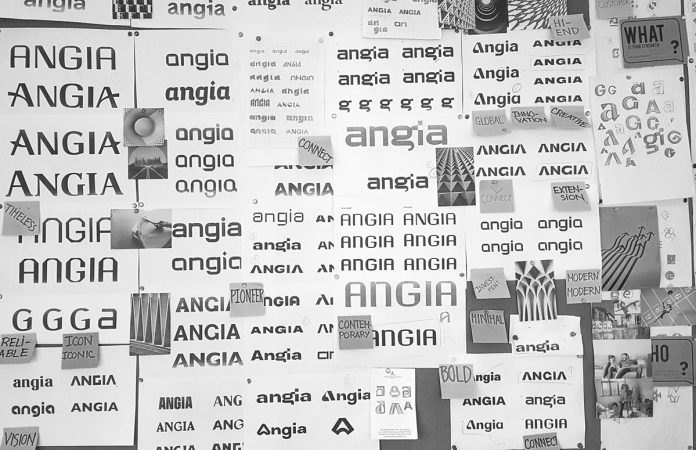 ANGIA graphic design and branding case study by Bratus.