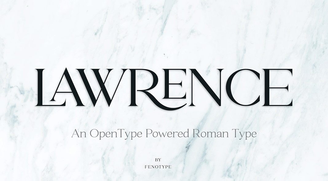 Lawrence Font Duo from Fenotype