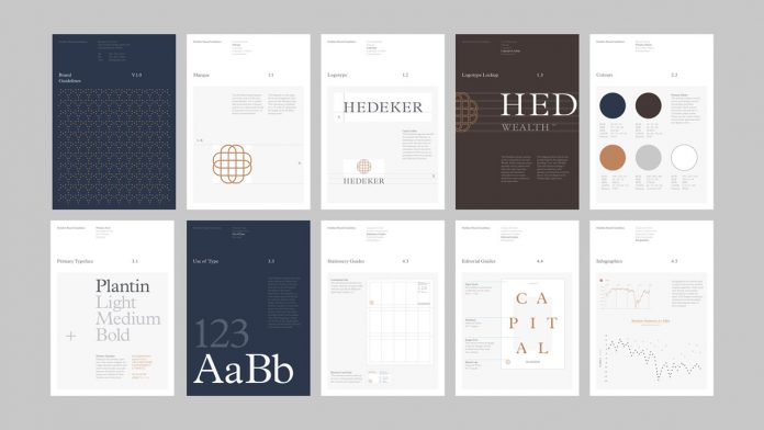 Graphic design, art direction, and branding by Socio Design for Hedeker
