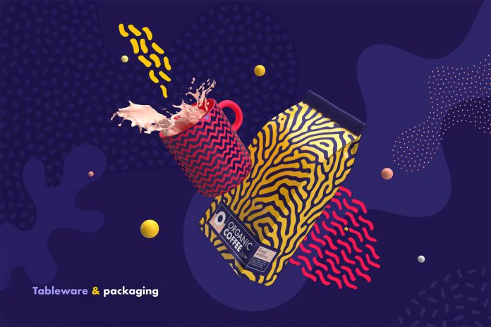 Organic Shapes: 100 seamless patterns collection by Arseny Samolevsky