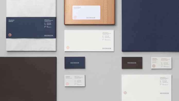Graphic design, art direction, and branding by Socio Design for Hedeker