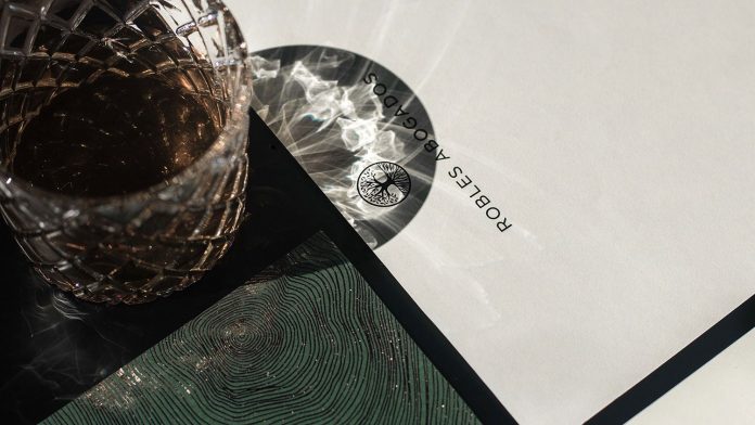 Robles Abogados branding by Chapter Studio.