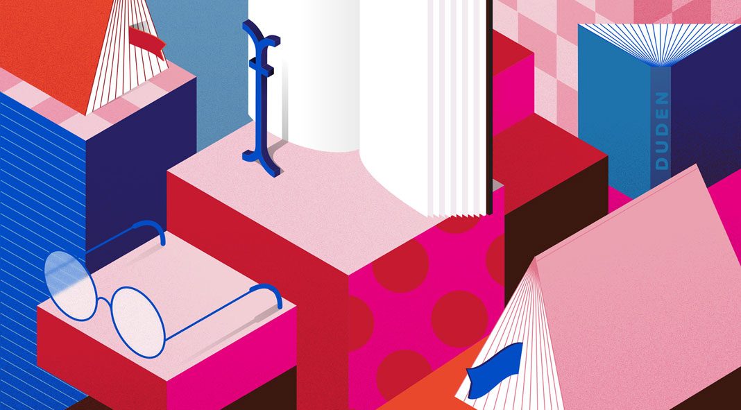 Artwork by Birgit Palma and Daniel Triendl to celebrate 20 Years of Adobe InDesign.