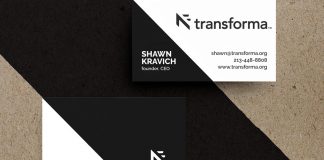 Graphic design and branding by Riser for Transforma