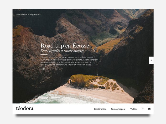 Serif fonts in web design.