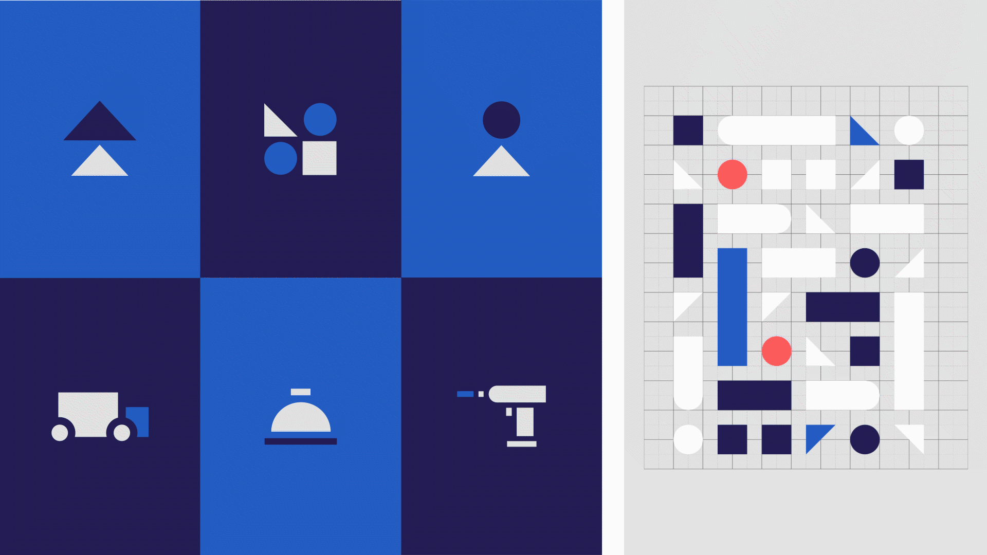 New brand identity and design ecosystem created by Elmwood New York for flexible workspace provider, Knotel.