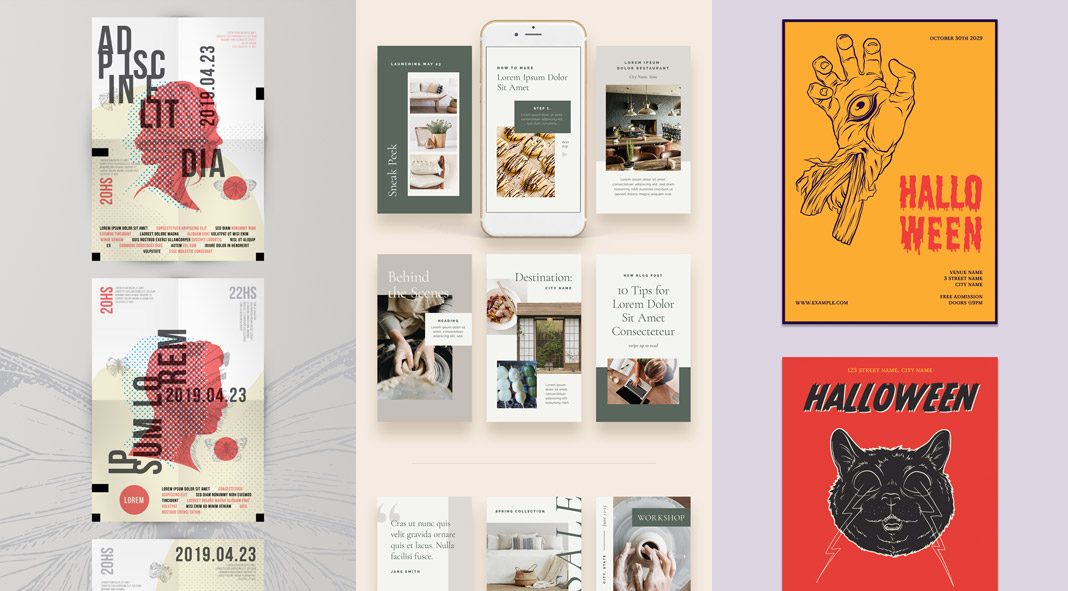 10 Free Adobe Stock Illustrator Templates