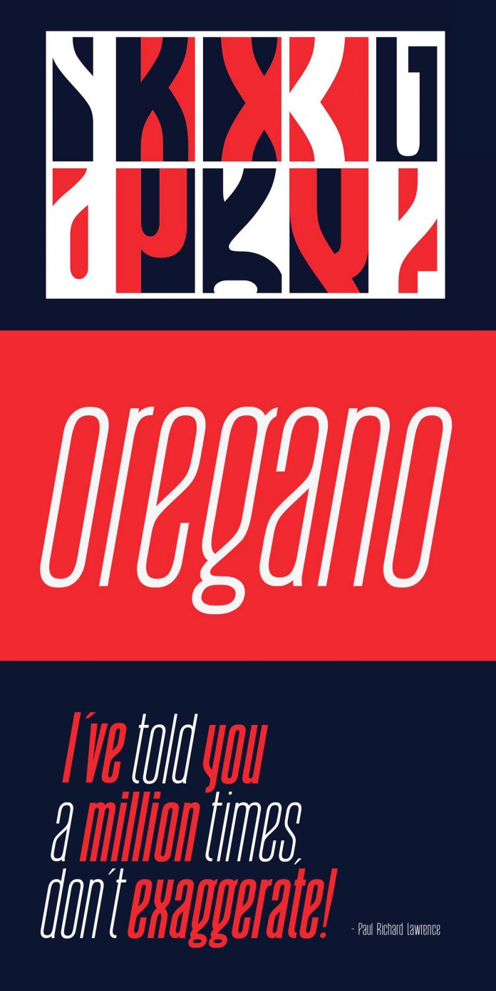 August typeface by Ellen Luff