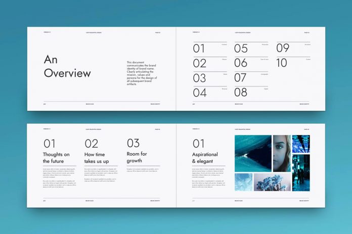 Minimalist Brand Guidelines Template