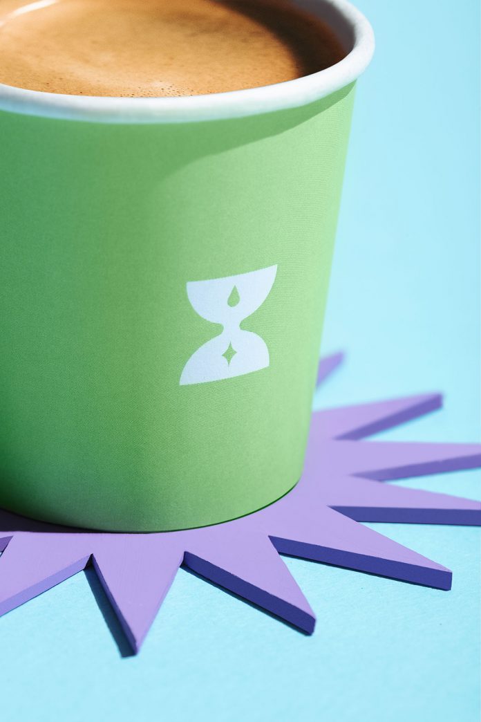 Elixir coffee brand identity by graphic design studio Futura