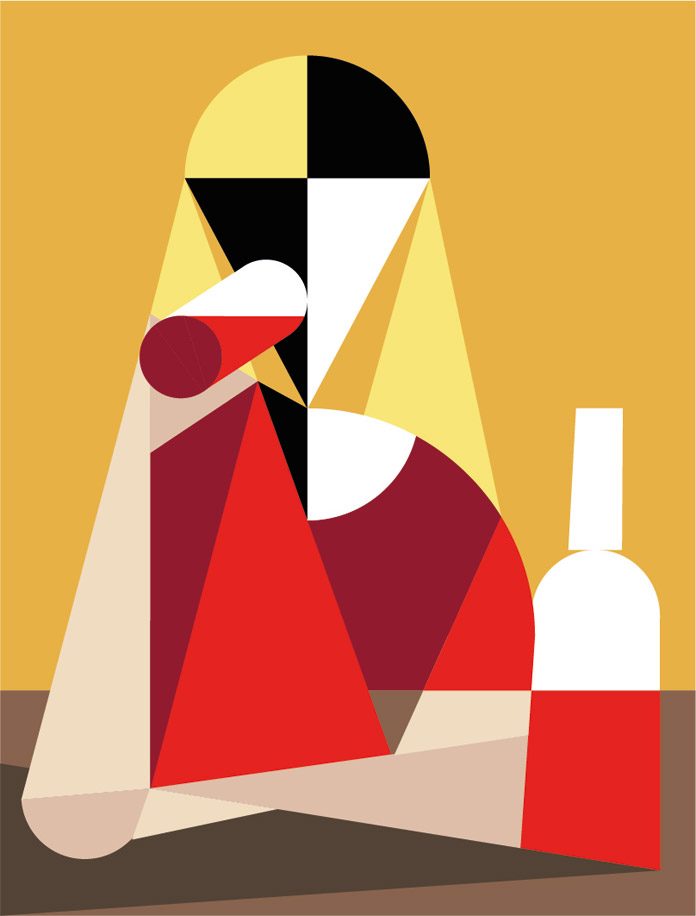 Geometric illustration by creanet.