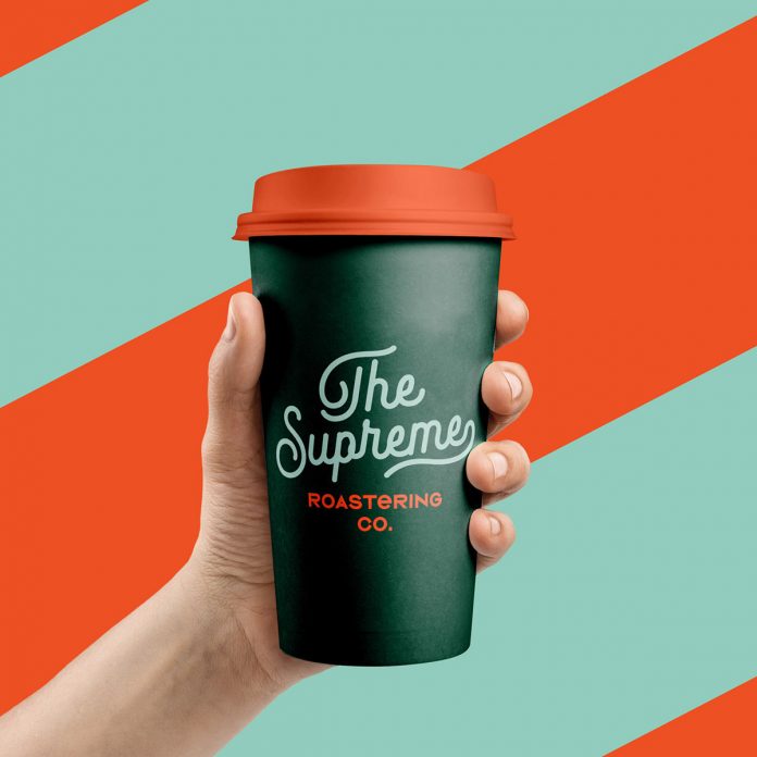 Graphic design, packaging, and branding by Marka Network for The Supreme Roastering Co.