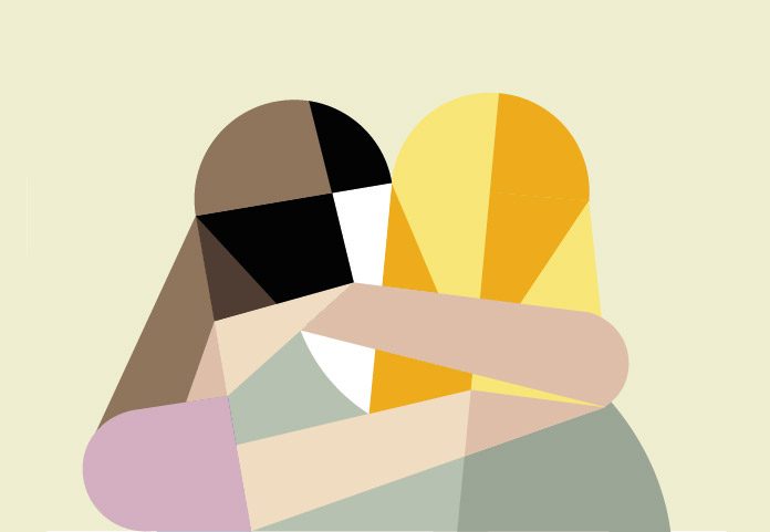 Geometric illustration by creanet.