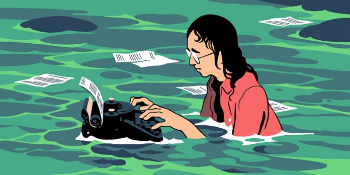 Artwork made by Bruno Mangyoku for the Medium online magazine.