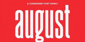 August Font by Ellen Luff August typeface by Ellen Luff