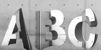 Experimental layer typography by Txaber Mentxaka.