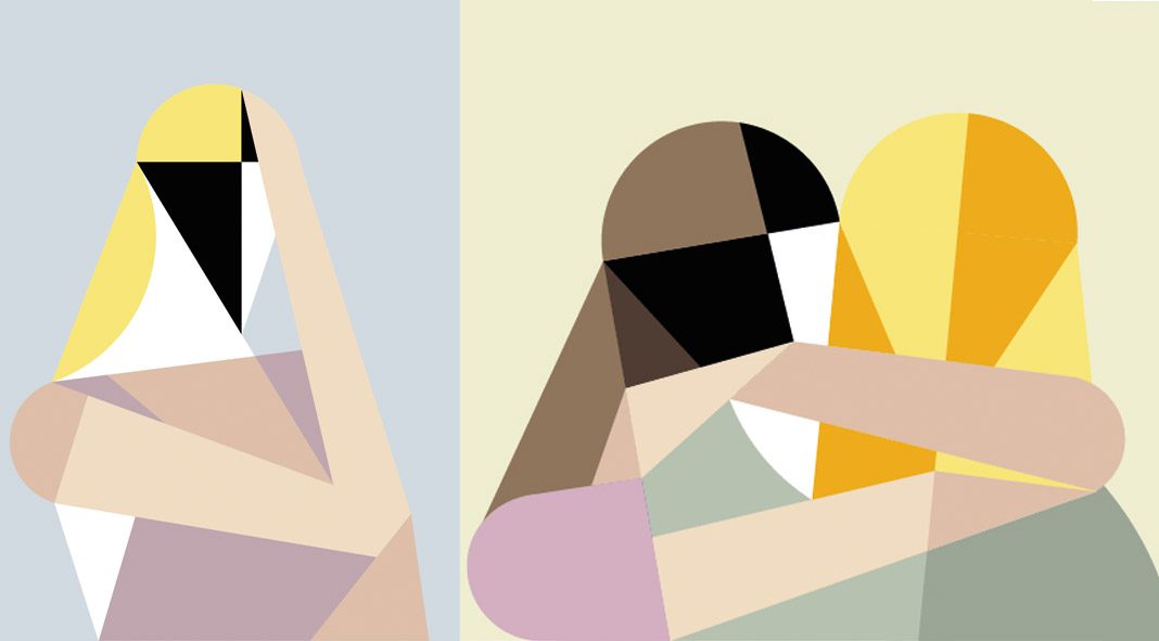 Geometric illustrations by creanet.