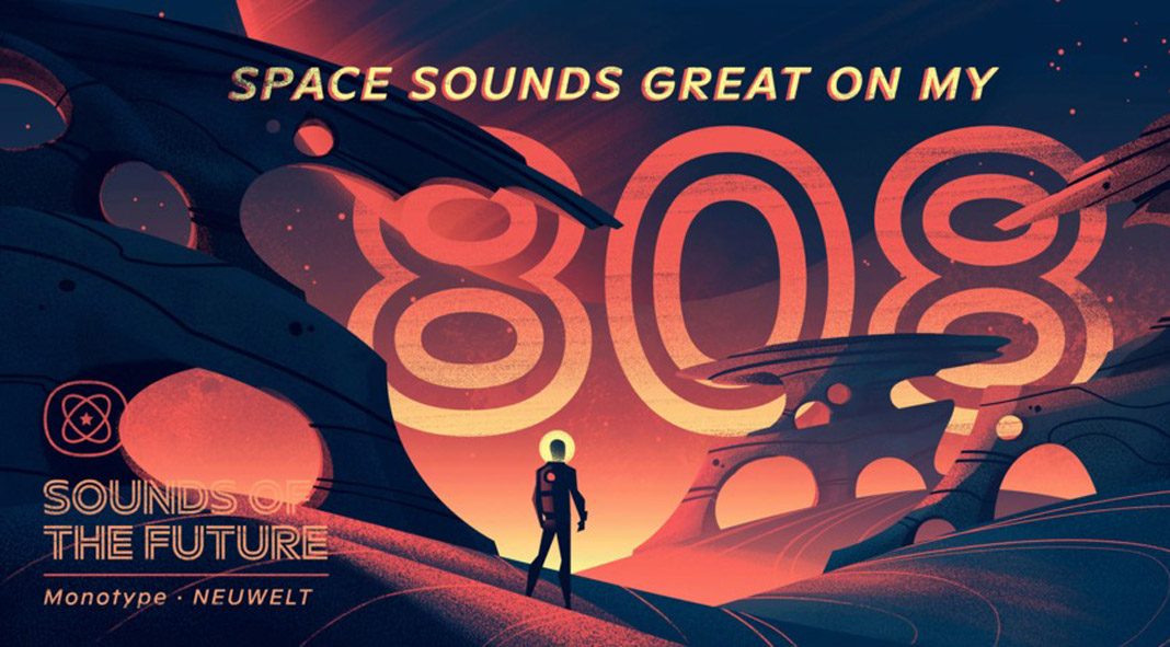 Monotype Fonts Bundle: 50 futuristic typefaces built for exploration.