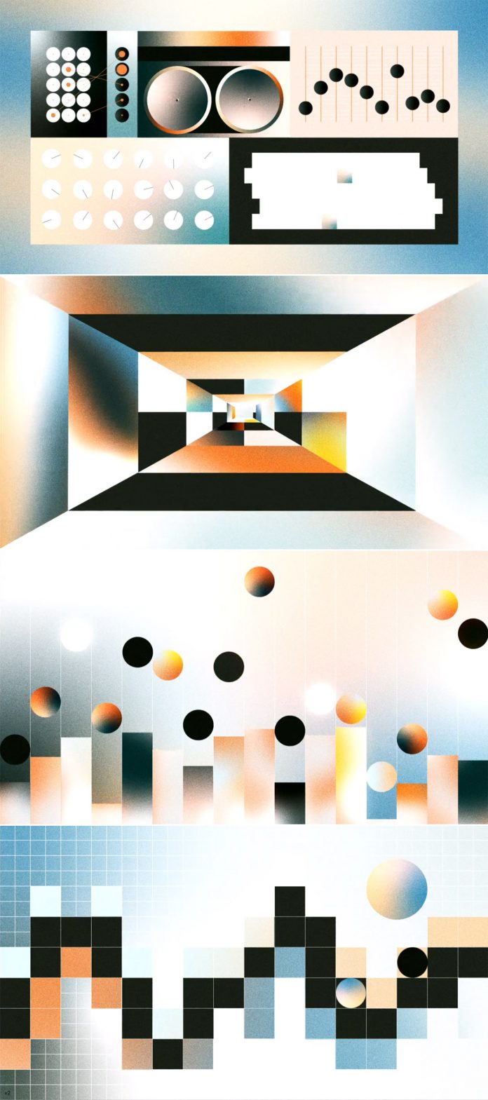 Stills from Synthesis and Sound Design by Richard Devine