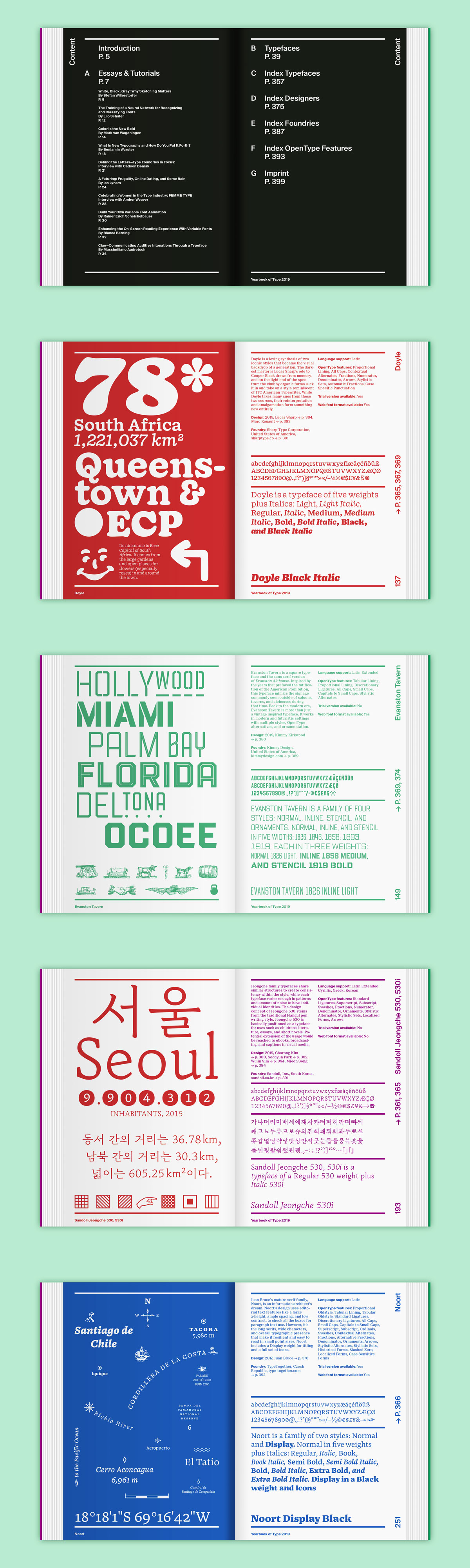 Yearbook of Type 2019 from Slanted Publishers.
