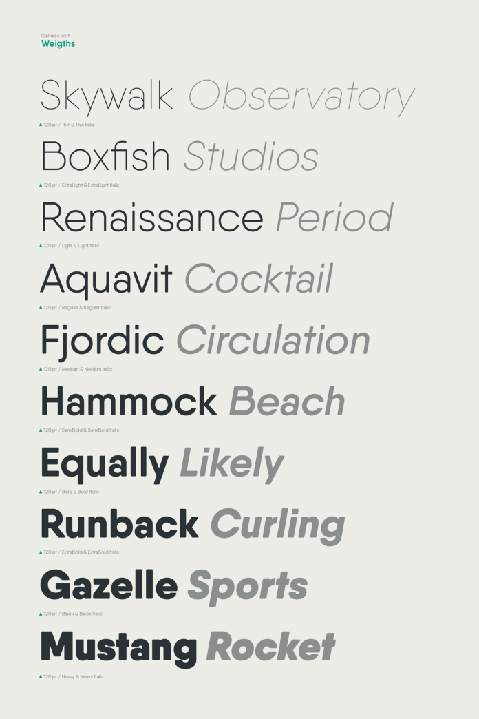 Qanelas Soft font family by Radomir Tinkov.