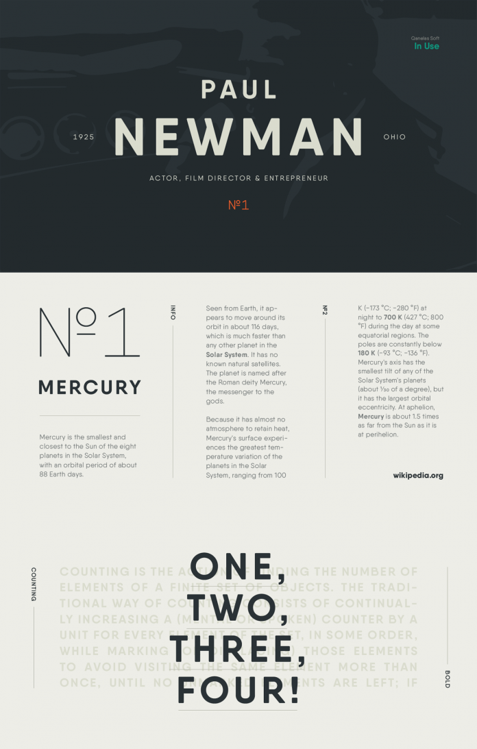 Qanelas Soft font family by Radomir Tinkov.