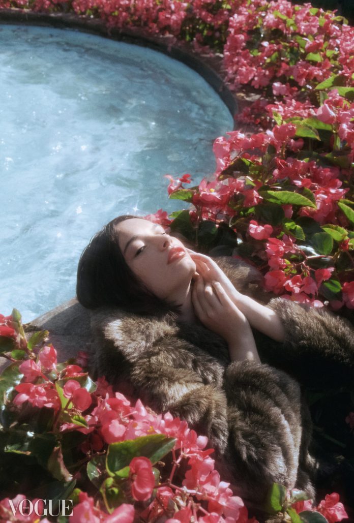 Jade in the garden, 2017