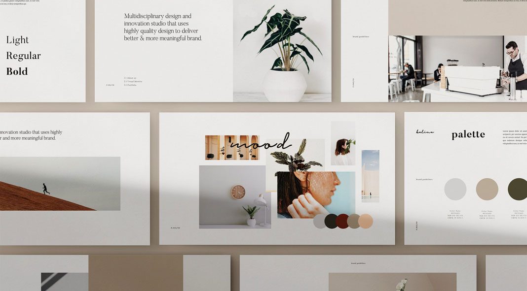 KALINA - Keynote and Powerpoint brand guidelines template KALINA - Keynote and Powerpoint brand guidelines template