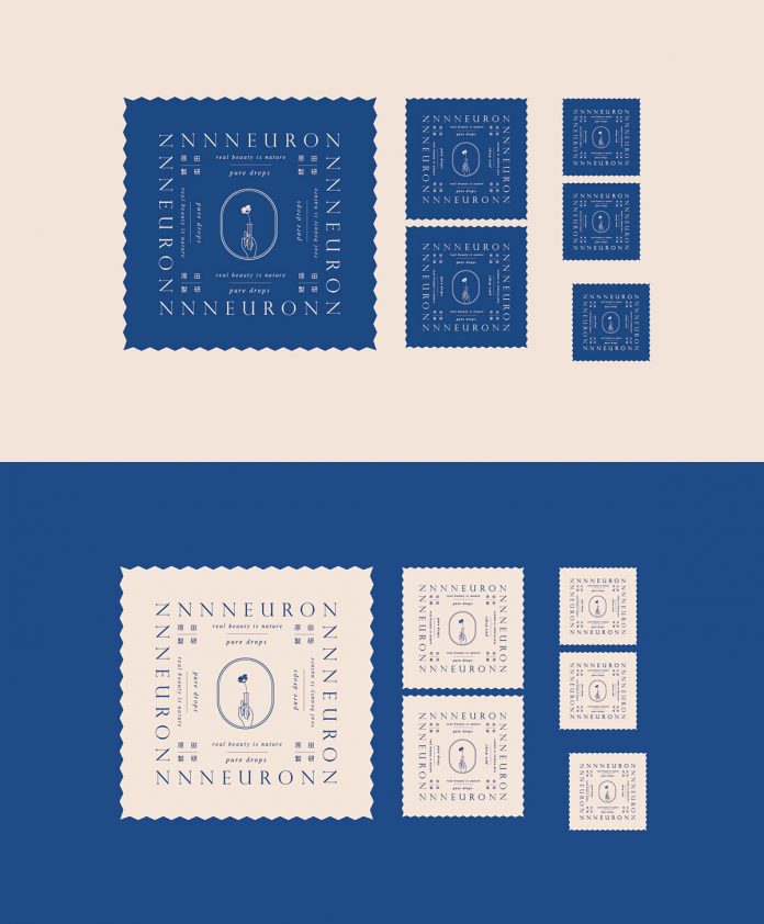 NNNEURON Cosmetic branding by Studio Pros.