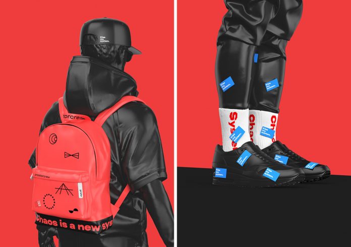 Prostorcrew сhaos identity by Erohnovich Roma