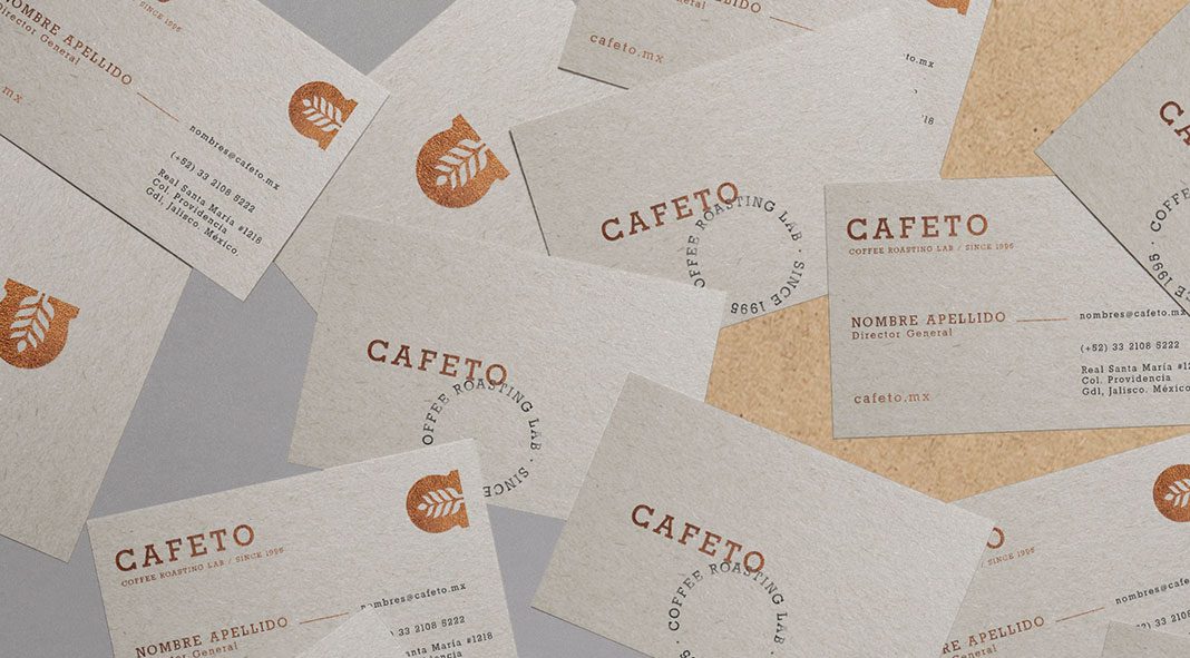 CAFETO. Roasting Lab - graphic design and branding by Luis Pantaleōn