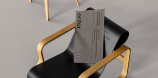 Graphic design, branding, and web design by Lundgren + Lindqvist for Enter Arkitektur, a Swedish architectural practice.
