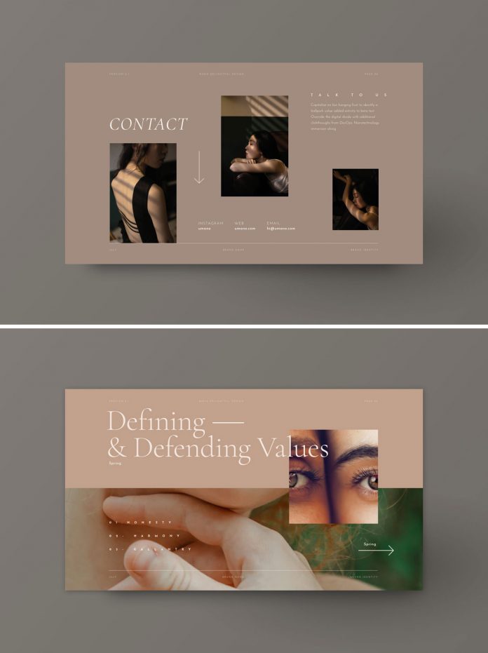 Elegant Brand Style Guide Template
